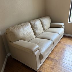 Leather couch