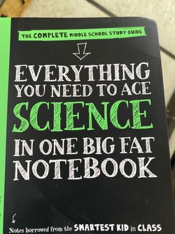 Everything  You Need To Ace Science In One Big Fat Notebook For Middle Schoolers