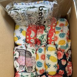 Never Used Cloth Diapers & Wet bag