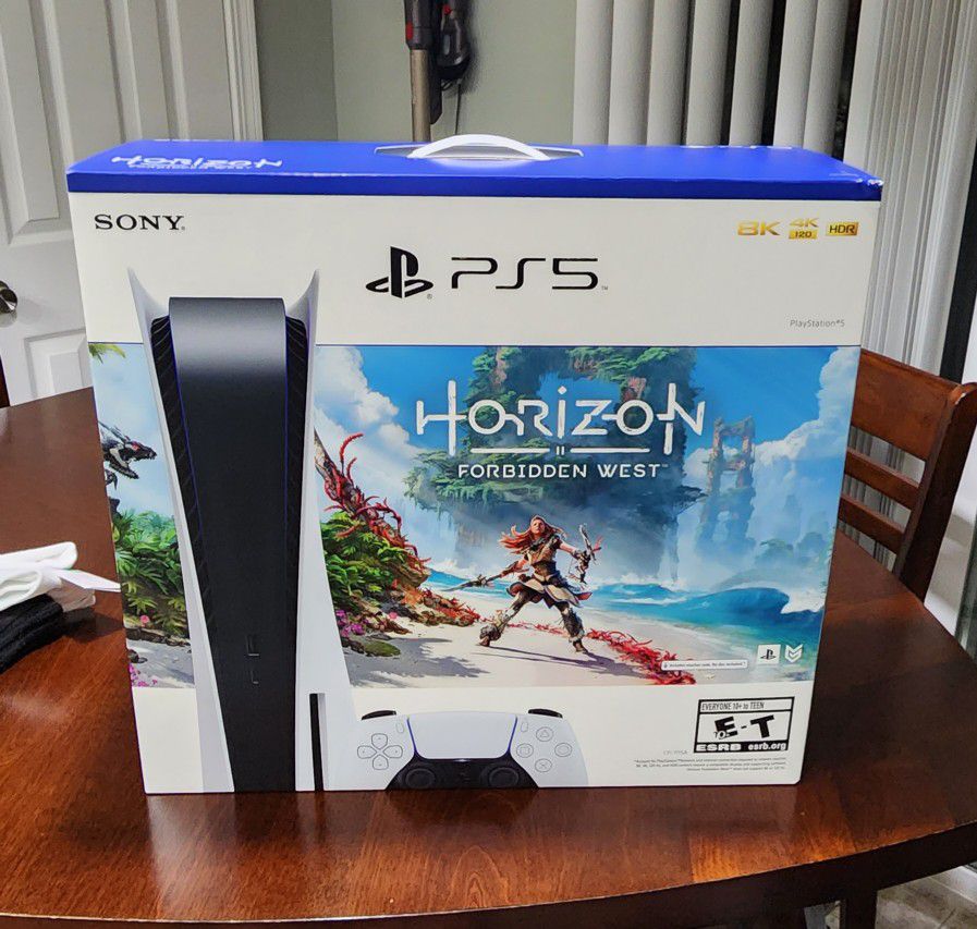 Brand New Playstation 5 -Horizon Forbidden West- Disc Model - PS5