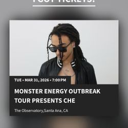 Che Outbreak Tour 