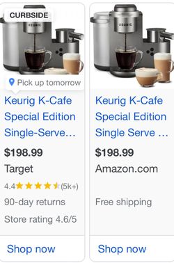 K-Café® Special Edition Single Serve Coffee Latte & Cappuccino Maker