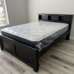 Queen Bed And Mattress