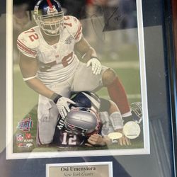Osi Umenyiora Autograph 