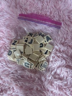 Banana Gram letters
