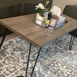 Gray wood Coffee Table $45