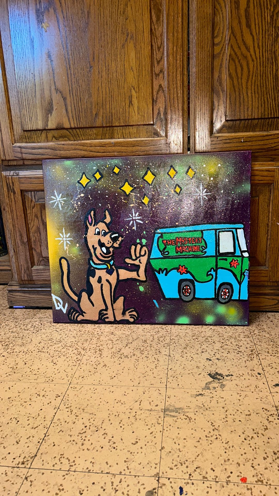 Scooby Doo Painting
