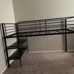 Twin loft bed
