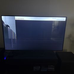 Damaged LG 60” TV 60LM7200 3D 