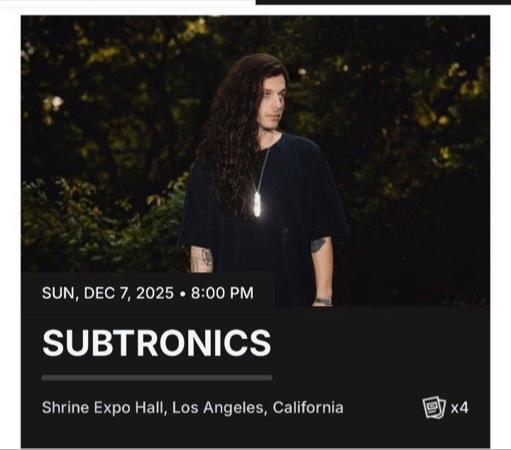 Subtronics Concert (18+)