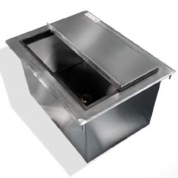 Brand New Stainless Insulated Drop-in Ice Bin