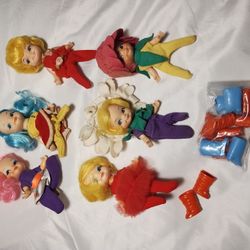 Vintage Remco Finger Ding Dolls
