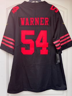 LARGE - 49ERS #54 FRED WARNER JERSEY