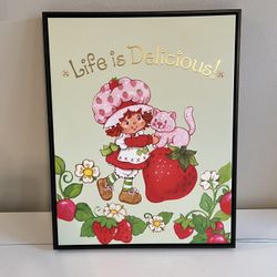 Strawberry Shortcake Wall Art 