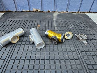 Blow off valve piping and flanges