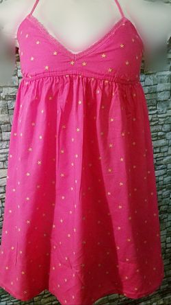 Victoria's Secret pink line sundress style pajama