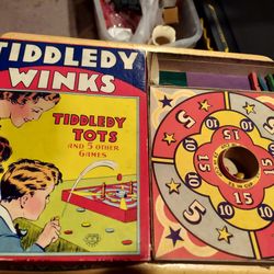 1939 Transogram Co Tiddledy Winks
