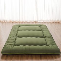 TWIN XL Japanese Floor Mattress, Futon Mattress With Portable Storage Bag And Washable Cover, 