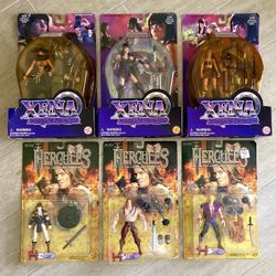 Mint 90’s Hercules/Xena Figure Bundle