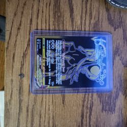  Pokémon Shadow Rider CALYREX Vmax GOLD card