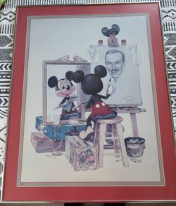 Disney Mickey Mouse Self Portrait