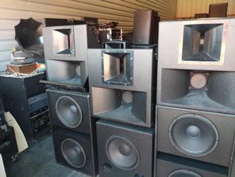 Pro-Audio DJ, Church, Band Equipment Speakers, Amps & Lighting