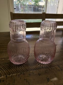 Pink Decor Vases Decanters 