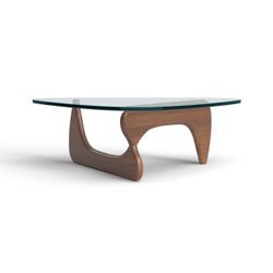 Drossett Abstract Coffee Table — Light Walnut with 1 year of Allstate Protection Plan