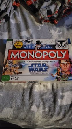 STAR WARS MONOPOLY THE CLONE WARS