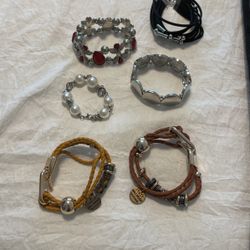 Bundle Of 6 Bracelets 