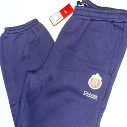 Puma: Soccer Men’s Guadalajara Chivas Blue Sweatpants/Joggers (Large) 