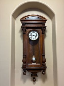 Antique Czech Wall Clock