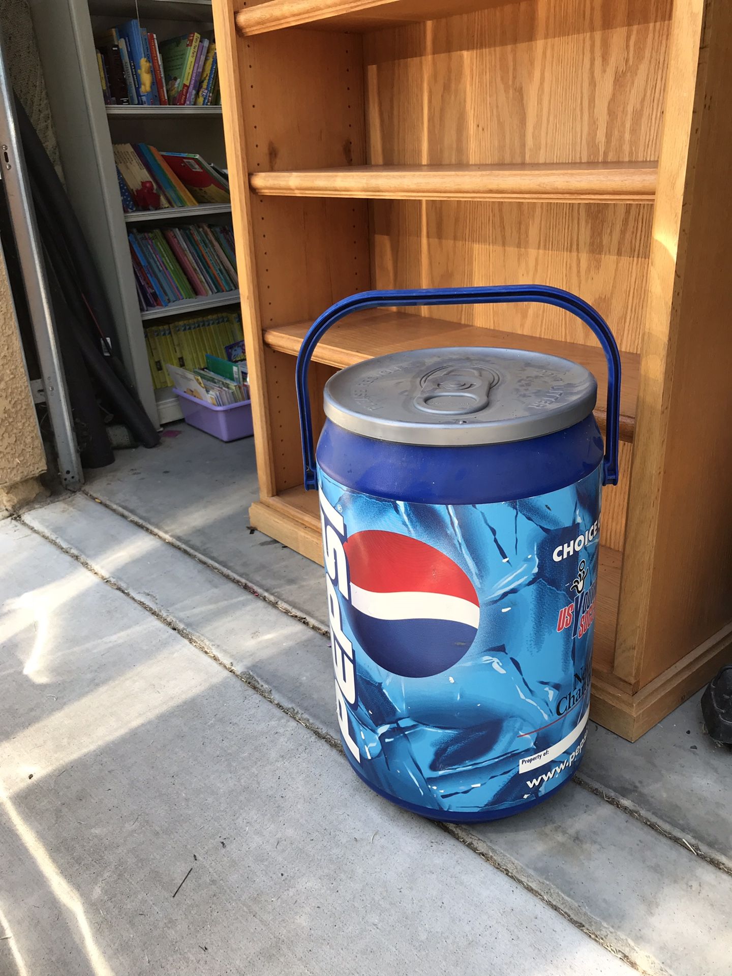 Pepsi ice chest cooler MLS and youth soccer