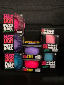 Needoh mello/cat/fuzball (authentic)