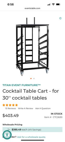 Cocktail Table Racks