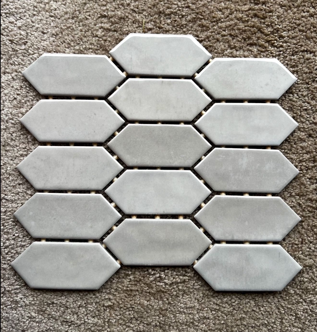 Tile Mosaic. Size 12x12. Gloss. Total 12 Sheets
