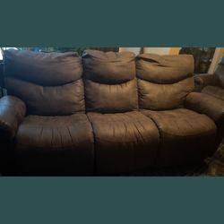 La-Z-Boy Dark Chocolate Reclining Sofa