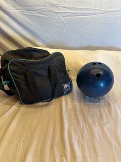 Ebonite Personal 300 Bowling Ball & Stikeforce gear bag