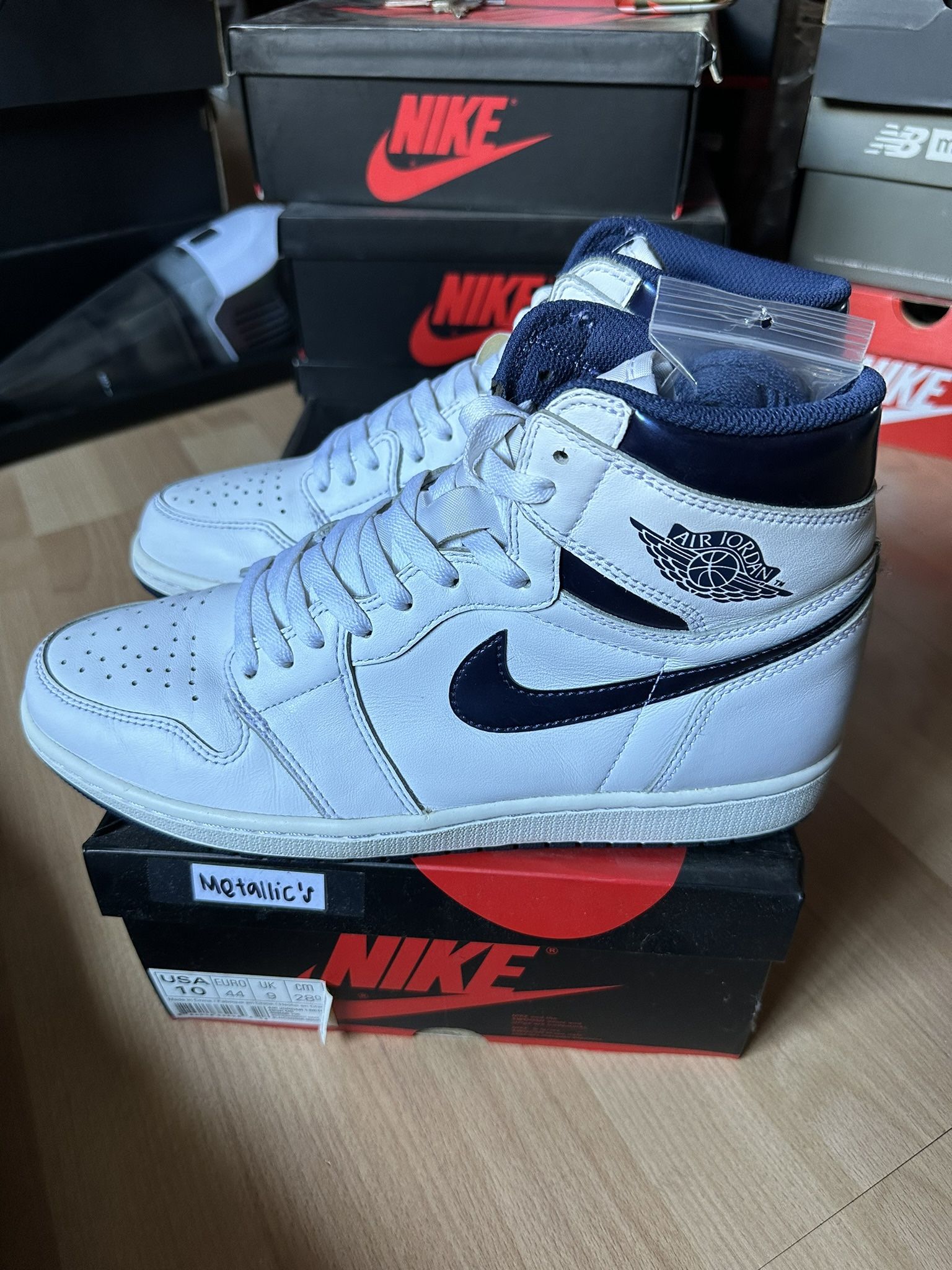 Air Jordan 1 “Metallic Blue” - Size 10