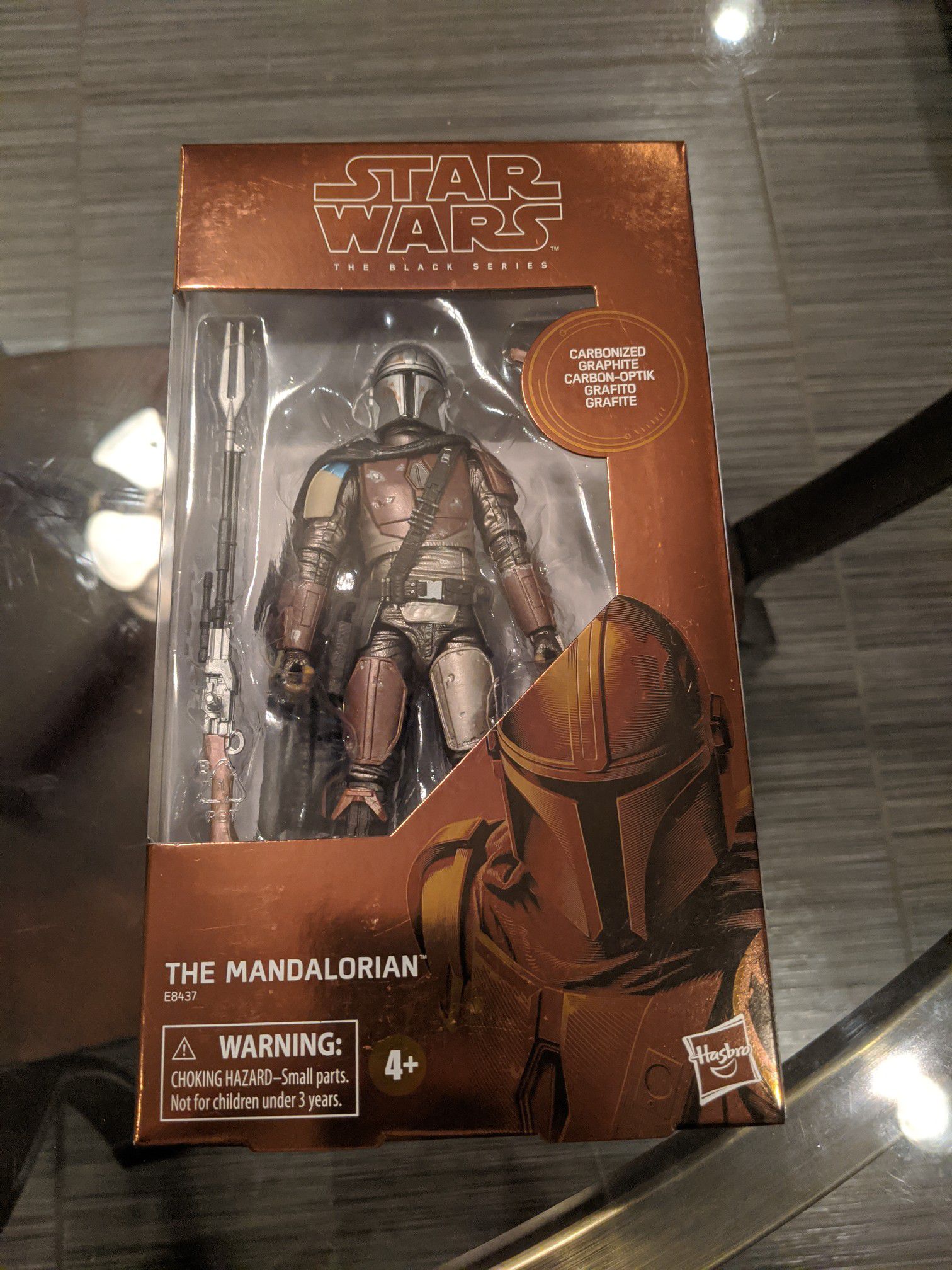 Star Wars The Black Series Carbonized Collection The Mandalorian Toy Figure (Target Exclusive)