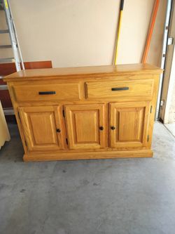 Credenza/Sideboard..Like New..48 by 34.. Great Shape