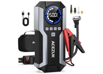 ACEZUK 8000A Jump Starter w/ Air Compressor