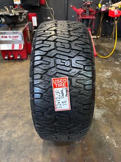 33x12.50R18 LT RADAR ALL TERRAIN (1 TIRE ONLY USED )