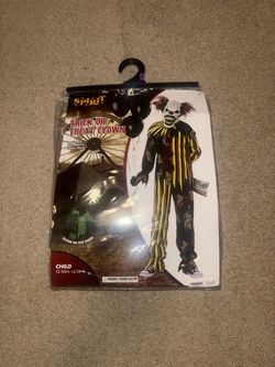 Clown Halloween costume teen