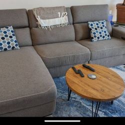 Couch With Dual Recliners And Chaise