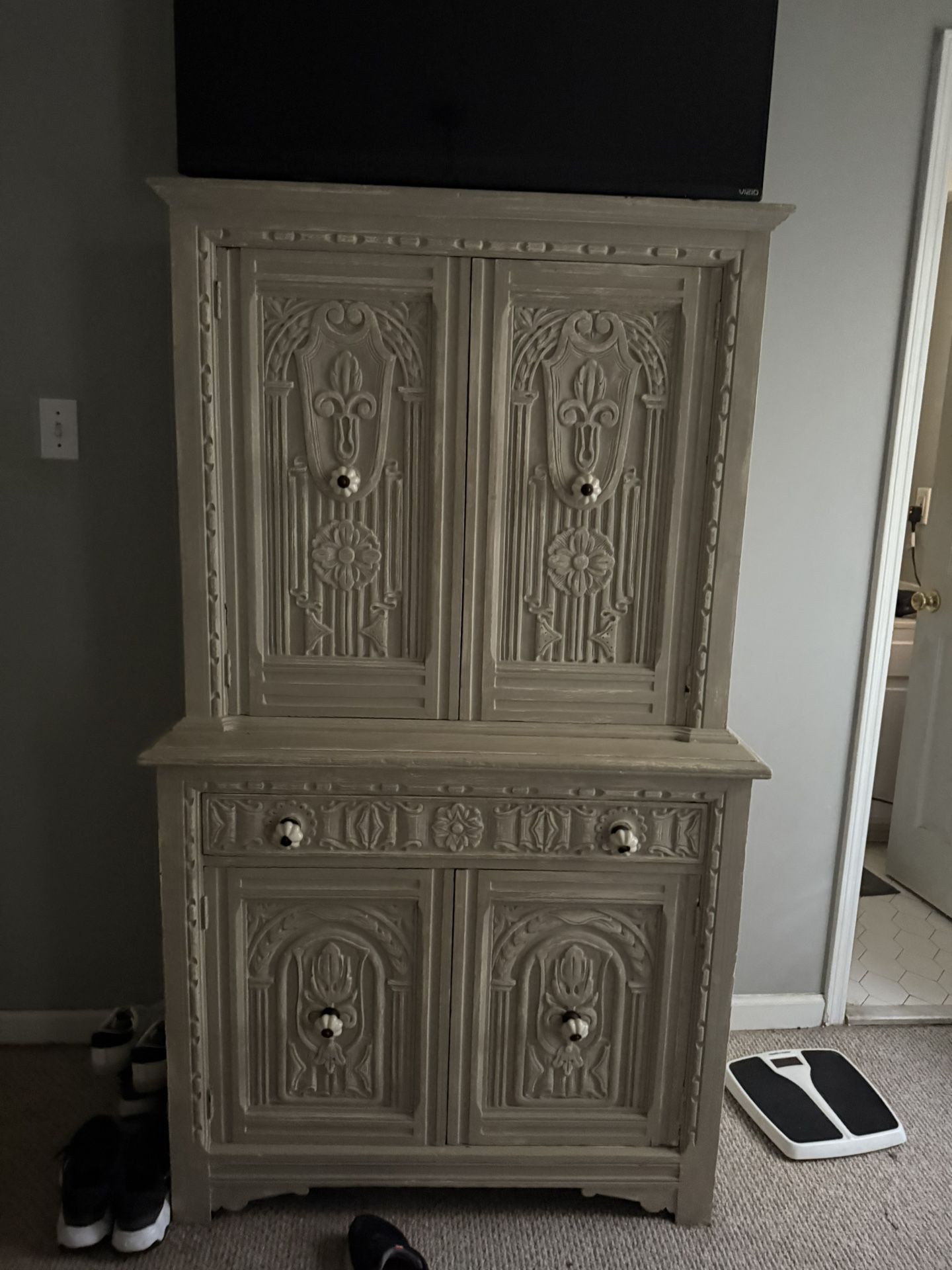 Armoire For Jewelry And Shoes