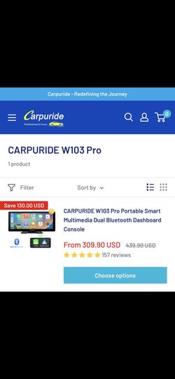 Carpuride 103 Pro