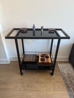 Glass Bar Cart