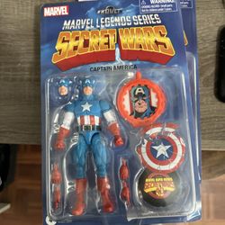 Secret Wars Marvel Legends Captain América 