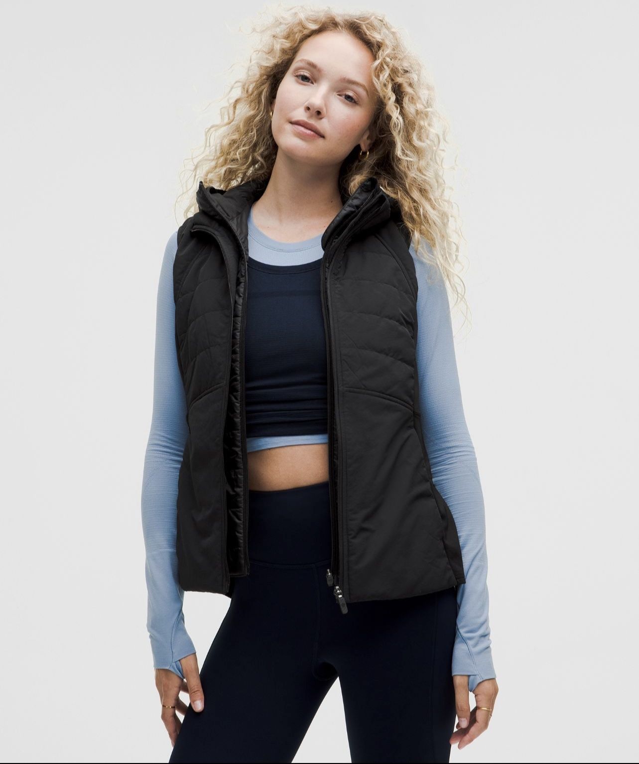 Lululemon Another Mile vest size 6 NWT in black